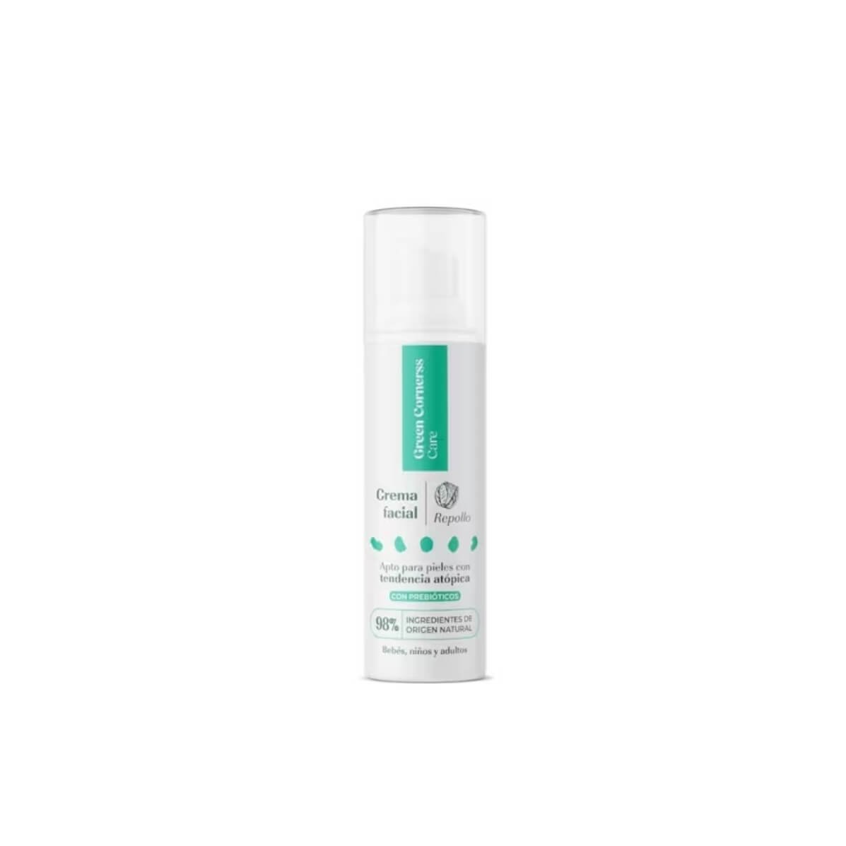Crema facial de repollo apta para piel atópica